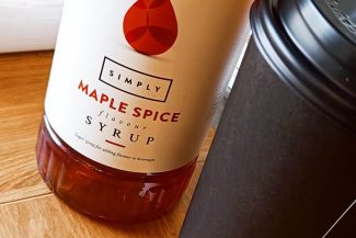 Maple spice latte at Brunos Coffee in Leominster